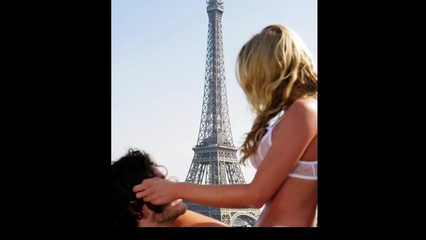 Секс в Париже – трахаемся на крыше дома с видом на Эйфелеву башню